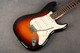 Fender American Deluxe Stratocaster - 3-Colour Sunburst - Hard Case - 2nd Hand (127115) Fender American Deluxe Stratocaster - 3-Colour Sunburst - Hard Case - 2nd Hand (127115)