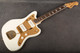Squier 40th Anniversary Jazzmaster Gold Edition - Olympic White - 2nd Hand (127298)