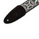 Levy's Hootenanny Series Guitar Strap - Green & White Floral Levy's Hootenanny Series Guitar Strap - Green & White Floral