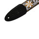 Levy's Hootenanny Series Guitar Strap - Yellow & White Floral