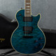 Epiphone Les Paul Custom Prophecy Plus Ex - Midnight Sapphire - Case - 2nd Hand