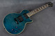 Epiphone Les Paul Custom Prophecy Plus Ex - Midnight Sapphire - Case - 2nd Hand