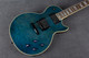 Epiphone Les Paul Custom Prophecy Plus Ex - Midnight Sapphire - Case - 2nd Hand
