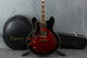 Epiphone Sheraton II MIK - Left Handed - Sunburst - Hard Case - 2nd Hand