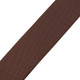 Levy's Single Tone Solid Coloured Poly Series Guitar Strap - Brown