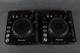Pioneer CDJ 1000 MK2 Pair - Flight Case - 2nd Hand