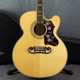 Epiphone EJ-200SCE Natural - Hard Case - 2nd Hand Epiphone EJ-200SCE Natural - Hard Case - 2nd Hand