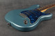 Fender Mexican Standard Stratocaster CS Texas Special PUPs Blue Agave - 2nd Hand