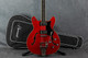 Hagstrom Viking Hollow Body - Cherry Red - Gig Bag - 2nd Hand