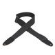 Levy's Classics Series Cotton 2" Guitar Strap, Extra Long - Black Levy's Classics Series Cotton 2" Guitar Strap, Extra Long - Black