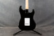 Harley Benton ST-20LH BK Standard Series - Left Handed - Black - 2nd Hand