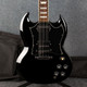 Burny RSG-60 63 - Black - Gig Bag - 2nd Hand