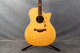 Crafter Twin Birds 32nd Anniversary Bubinga Acoustic Guitar - Natural - 2nd Hand