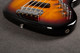 Squier Deluxe Jazz Bass Active V - 3 Colour Sunburst - 2nd Hand