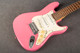 Encore Blaster Series E375 1/2 Size Electric Guitar - Pink - Gig Bag - 2nd Hand
