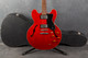 Epiphone ES-335 Dot - Cherry - Hard Case - 2nd Hand (127828) Epiphone ES-335 Dot - Cherry - Hard Case - 2nd Hand (127828)
