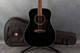 Yamaha F370 Dreadnought Acoustic - Black - Gig Bag - 2nd Hand