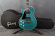 Gibson Les Paul Modern - Left Handed - Faded Pelham Blue Top - Case - 2nd Hand