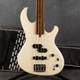 Aria Pro II The Cat Bass - White - Gig Bag - 2nd Hand
