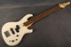 Aria Pro II The Cat Bass - White - Gig Bag - 2nd Hand