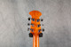 Keiper Bowl Back Electro Acoustic Guitar - Trans Blue - Gig Bag - 2nd Hand