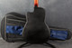Keiper Bowl Back Electro Acoustic Guitar - Trans Blue - Gig Bag - 2nd Hand