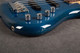 Warwick Rockbass Corvette - Ocean Blue Transparent - Hard Case - 2nd Hand