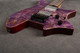 EART GW-2 Headless Electric Guitar - Trans Purple - 2nd Hand EART GW-2 Headless Electric Guitar - Trans Purple - 2nd Hand