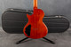 Epiphone Nighthawk Custom Reissue - Trans Amber - Hard Case - 2nd Hand