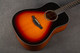 Crafter HD-100/OP Dreadnought Acoustic - Vintage Sunburst - Gig Bag - 2nd Hand