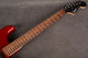 Squier Paranormal Strat-o-Sonic - Crimson Red Transparent - Gig Bag - 2nd Hand