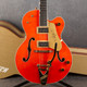 Gretsch G6120 - Orange Satin - TV Jones Pickups - Hard Case - 2nd Hand Gretsch G6120 - Orange Satin - TV Jones Pickups - Hard Case - 2nd Hand