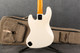 Fender Modern Player Jazz Bass V - Olympic White - Gig Bag - 2nd Hand