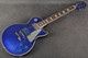 Epiphone Tommy Thayer Les Paul - Electric Blue - Hard Case - 2nd Hand (130400) Epiphone Tommy Thayer Les Paul - Electric Blue - Hard Case - 2nd Hand (130400)