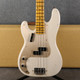 Fender Custom Shop 57 Journeyman Precision Bass LH Aged White - Case - 2nd Hand
