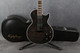 Epiphone Les Paul Coustom Prophecy Plus - Midnight Ebony - Hard Case - 2nd Hand Epiphone Les Paul Coustom Prophecy Plus - Midnight Ebony - Hard Case - 2nd Hand