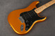 Fender Mexican Standard Stratocaster Satin - Blaze Gold - Hard Case - 2nd Hand Fender Mexican Standard Stratocaster Satin - Blaze Gold - Hard Case - 2nd Hand