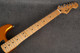 Fender Mexican Standard Stratocaster Satin - Blaze Gold - Hard Case - 2nd Hand Fender Mexican Standard Stratocaster Satin - Blaze Gold - Hard Case - 2nd Hand