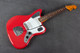 Fender Classic Lacquer Jaguar - Fiesta Red - Hard Case - 2nd Hand Fender Classic Lacquer Jaguar - Fiesta Red - Hard Case - 2nd Hand