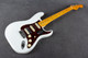 Fender American Ultra Stratocaster HSS, Maple - Arctic Pearl - Case - 2nd Hand