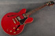 Epiphone Dot - Cherry with Gold Hardware - Gig Bag - 2nd Hand Epiphone Dot - Cherry with Gold Hardware - Gig Bag - 2nd Hand