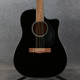 Fender CD-60SCE Dreadnought Electro Acoustic - Black - 2nd Hand