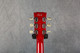 Harley Benton SC-550 Deluxe - Black Cherry Flame Gloss - 2nd Hand