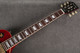 Harley Benton SC-550 Deluxe - Black Cherry Flame Gloss - 2nd Hand