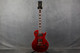 Harley Benton SC-550 Deluxe - Black Cherry Flame Gloss - 2nd Hand