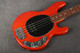 Music Man StingRay 4 - Trans Orange - Hard Case - 2nd Hand