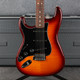 Fender Standard Stratocaster Plus Top - LH- Toboacco Sunburst - Case - 2nd Hand