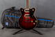 Gretsch Streamliner G2655-P90 - Claret Burst - Gig Bag - 2nd Hand Gretsch Streamliner G2655-P90 - Claret Burst - Gig Bag - 2nd Hand
