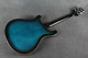 PRS SE Hollowbody II Piezo - Peacock Blue - Hard Case - 2nd Hand
