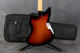 Fender Vintera '60s Jaguar - 3 Tone Sunburst - Gig Bag - 2nd Hand